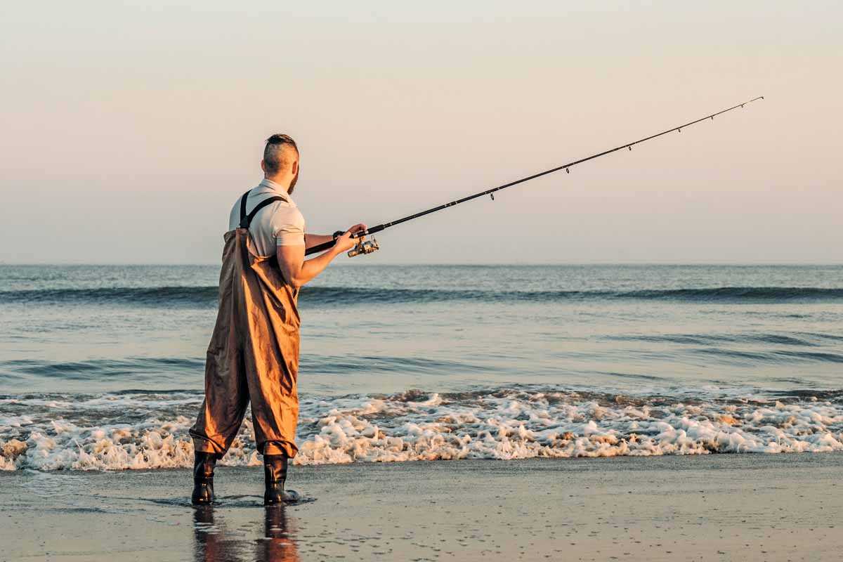Der Strand bei Hvide Sande lockt viele Plattfischangler. Foto: Hvide Sande/Visit Denmark