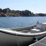 Das Angelboot gehört mit zum Ferienhaus. Foto: Borks