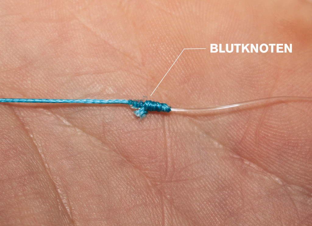 Angelknoten binden Der Blutknoten BLINKER