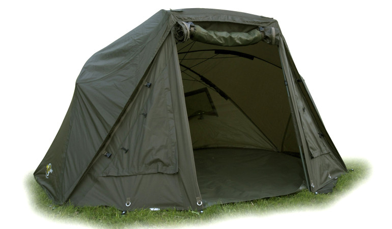 Das Session Brolly von CARP SPIRIT bietet Schutz vor Wind und Regen. © www.shimanofishnetwork.de