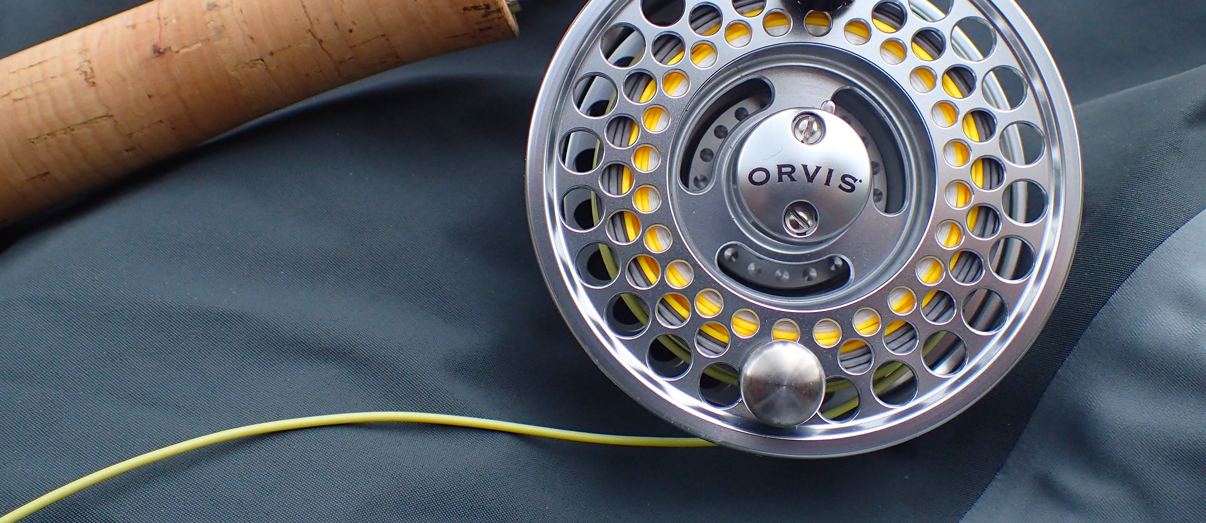 Eine moderne Fliegenrolle mit klassischer Technik. Auch diese Orvis Access Mid Arbor ist eine Direct Drive.