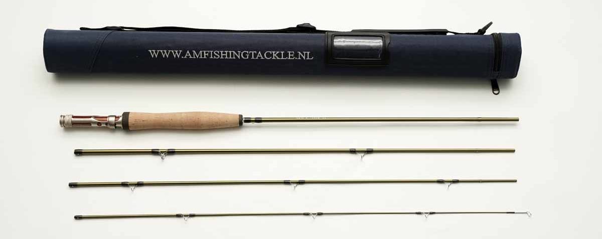 Die viergeteilte Fliegenrute von A&M-Flyfishing ist ein ideales Modell für Einsteiger. Foto: BLINKER / M. Heins