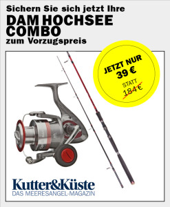 Kutter&Küste Prämien-Paket inkl. DAM Hochsee-Combo