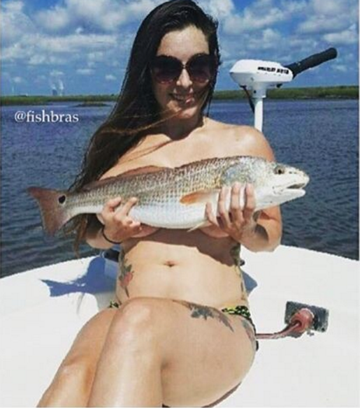 Fischbra Instagram Frauen Fisch BH