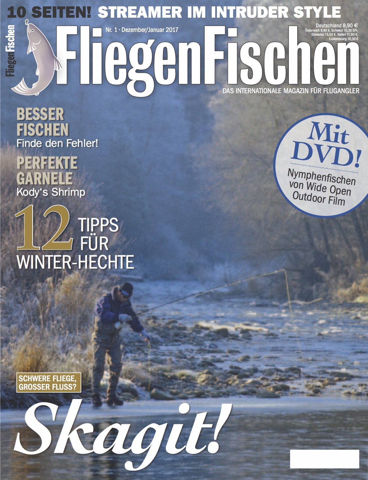 Sie suchen eine Geschenkidee für Fliegenfischer? Verschenken Sie FliegenFischen! Wenn Sie jetzt bestellen, erhalten Sie gratis eine Ausgabe inklusive Geschenkkarte rechtzeitig vor Weihnachten.