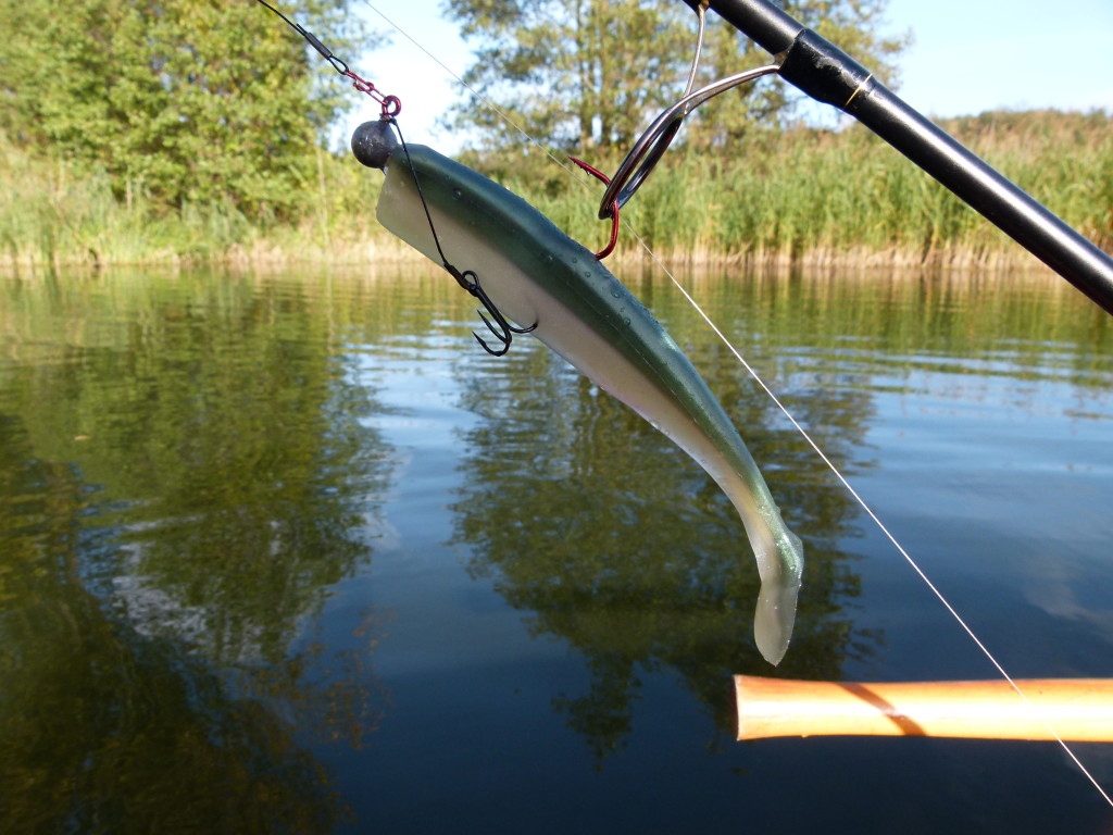 Der Lunker City Shaker blockte die Hechte aus der Reserve.