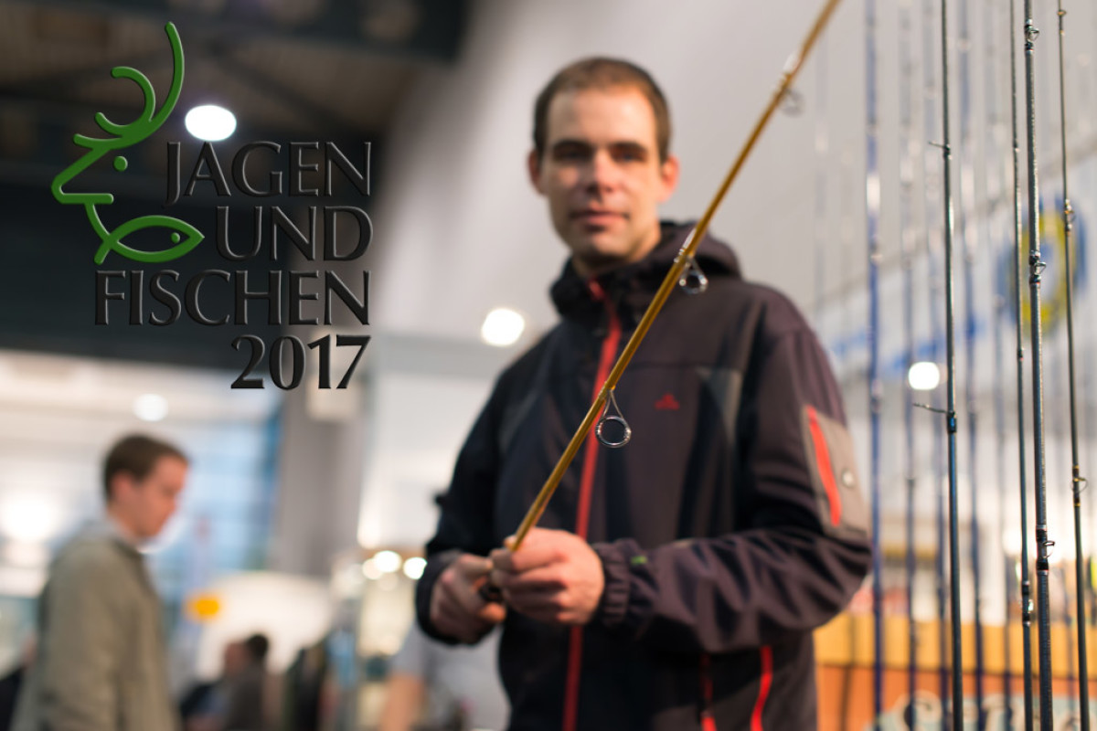 Die Messe Jagen und Fischen 2017 in Augsburg bietet Anglern und Jägern ein breites Rahmenprogramm. Foto: Blinker