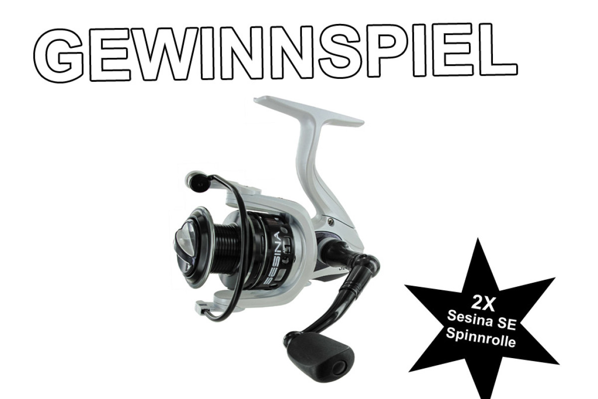 Gewinne jetzt eine von insgesamt zwei Sesina SE Spinnrolle von Jenzi.