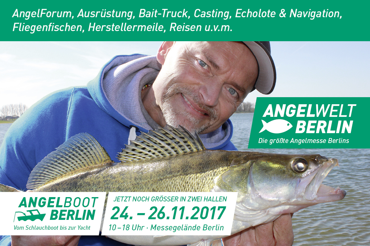 Auf der AngelWelt Berlin 2017 werden auch zahlreiche Experten wie zum Beispiel auch Dietmar Isaiasch vor Ort sein. Foto: AngelWelt Berlin