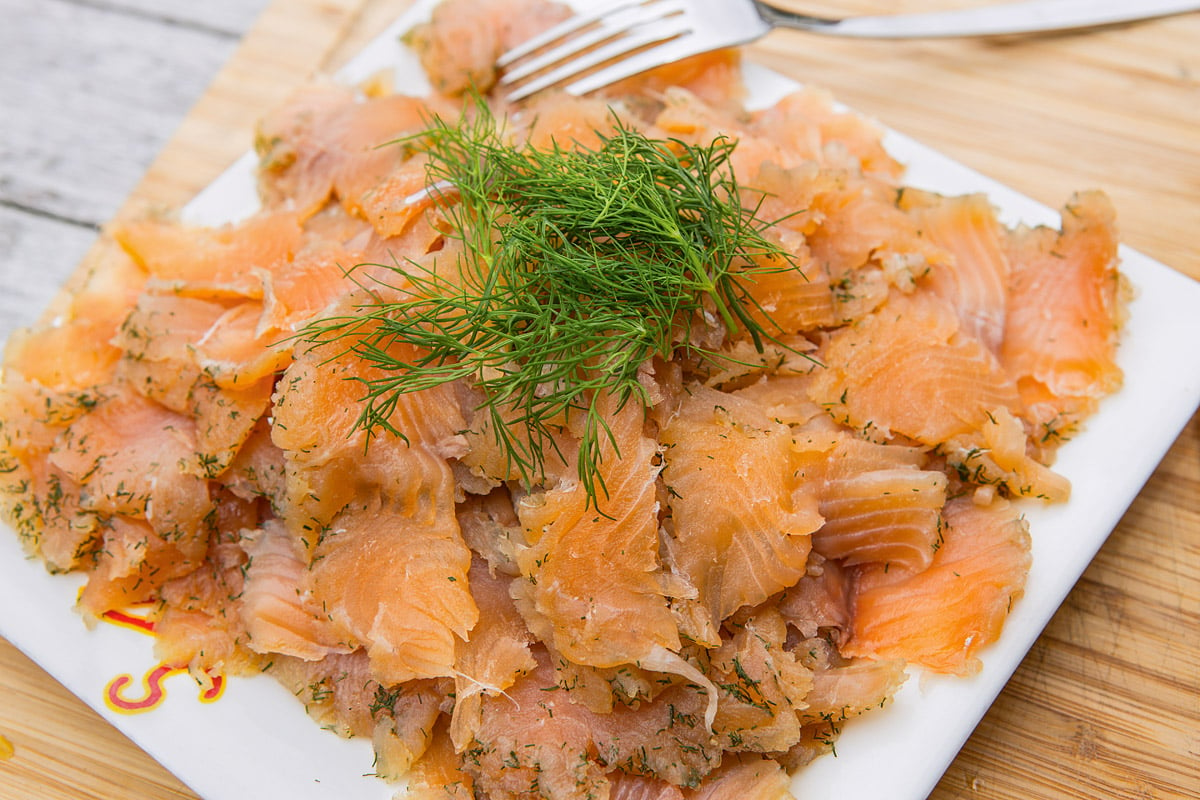 Hier verwandelte sich eine Meerforelle in einen Graved Lachs. . Foto: BLINKER/A. Seiberlich