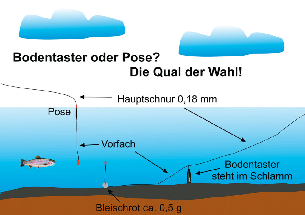 BodentasterMontage Mit Leichtigkeit auf Forellen BLINKER
