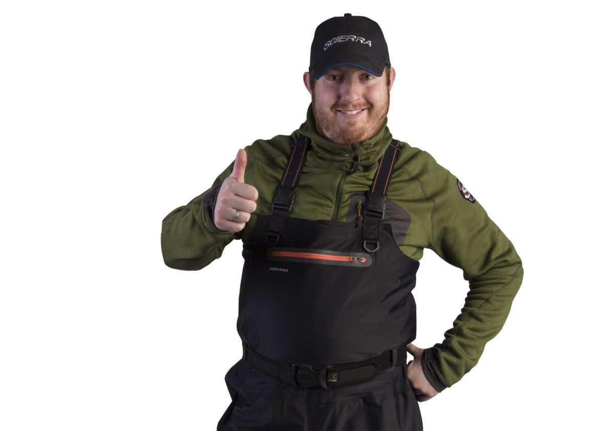 Hat man die richtige Wathose gefunden, dann hat man auch mehr Freude beim Fischen.