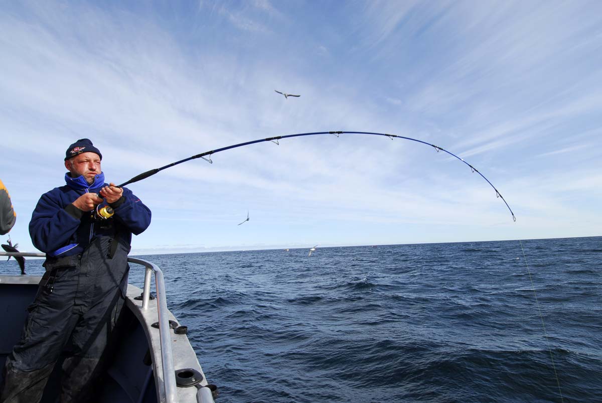Die Plateaus auf dem offenen Meer – wie hier am legendären Ørneklakken – sind für Großfischangler sehr interessant, aber auch nicht ungefährlich! Vor allem für kleinere Boote und erfahrene Crews. Foto: R. Korn
