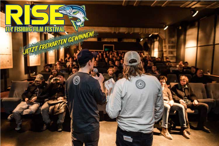 Spannende Filme und gute Gespräche mit anderen Fliegenfischern: Das ist das RISE Fly Fishing Film Festival 2019! Foto: RISE Fly Fishing Film Festival 2019/Stephan Pramme