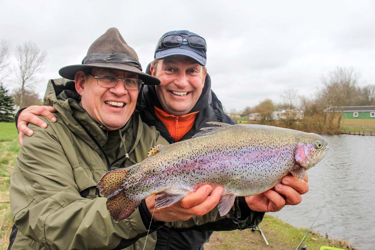 Forellenseen in Mecklenburg-Vorpommern versprechen nicht nur Spaß, sondern auch jede Menge Fisch. Foto: M. Wendt