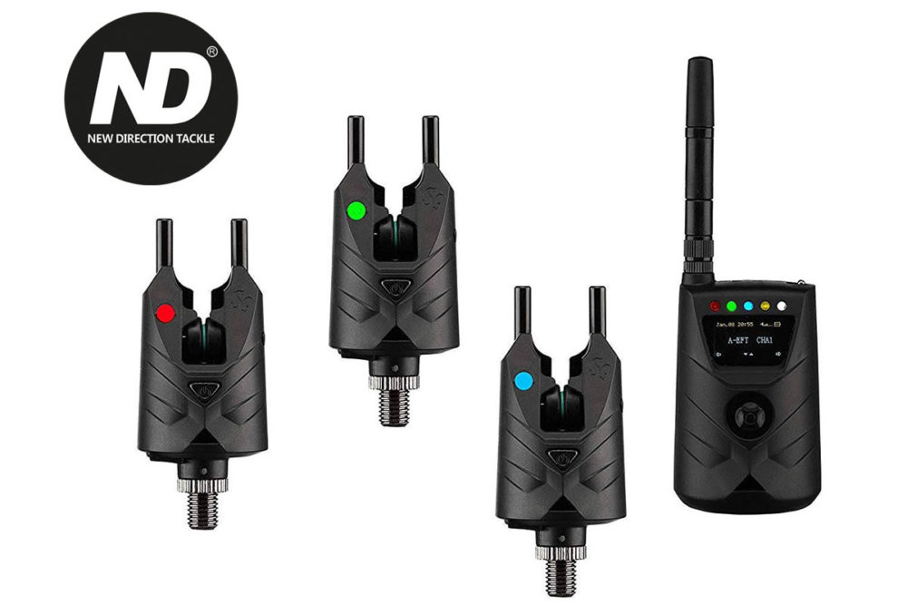Die Bissanzeiger von New Direction Tackle lassen sich per Smartphone steuern.
