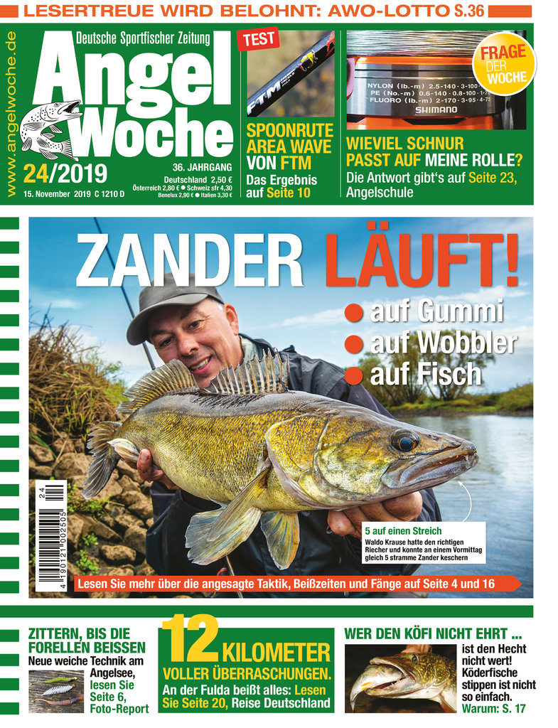 Titelbild AngelWoche Ausgabe 24/2019