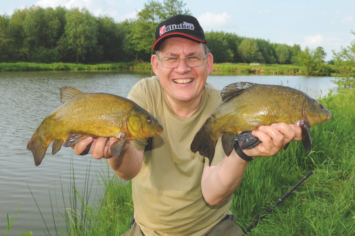 Die Schleie ist nicht einfach zu fangen. André Pawlitzki zeigt Dir, wie man diesen schönen Fisch ganz einfach fangen kann. Foto: S. Kaufmann