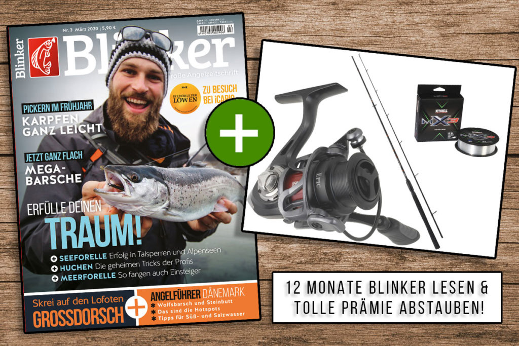 Episch! Blinker im Jahresabo lesen und die Mitchell-Spincombo als Prämie auswählen! Foto: BLINKER / Mitchell