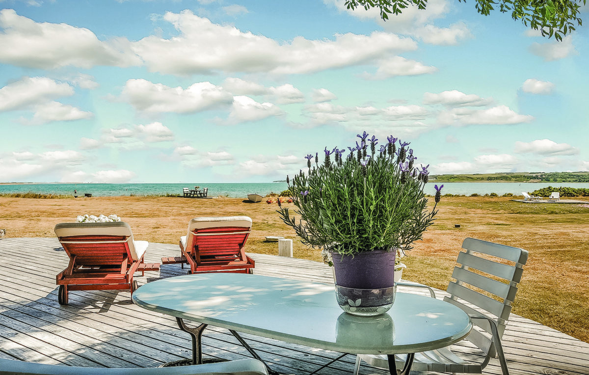 Viele der Ferienhäuser verfügen über eine Terrasse, auf der Sie sich entspannen und einen wunderschönen Ausblick genießen können.