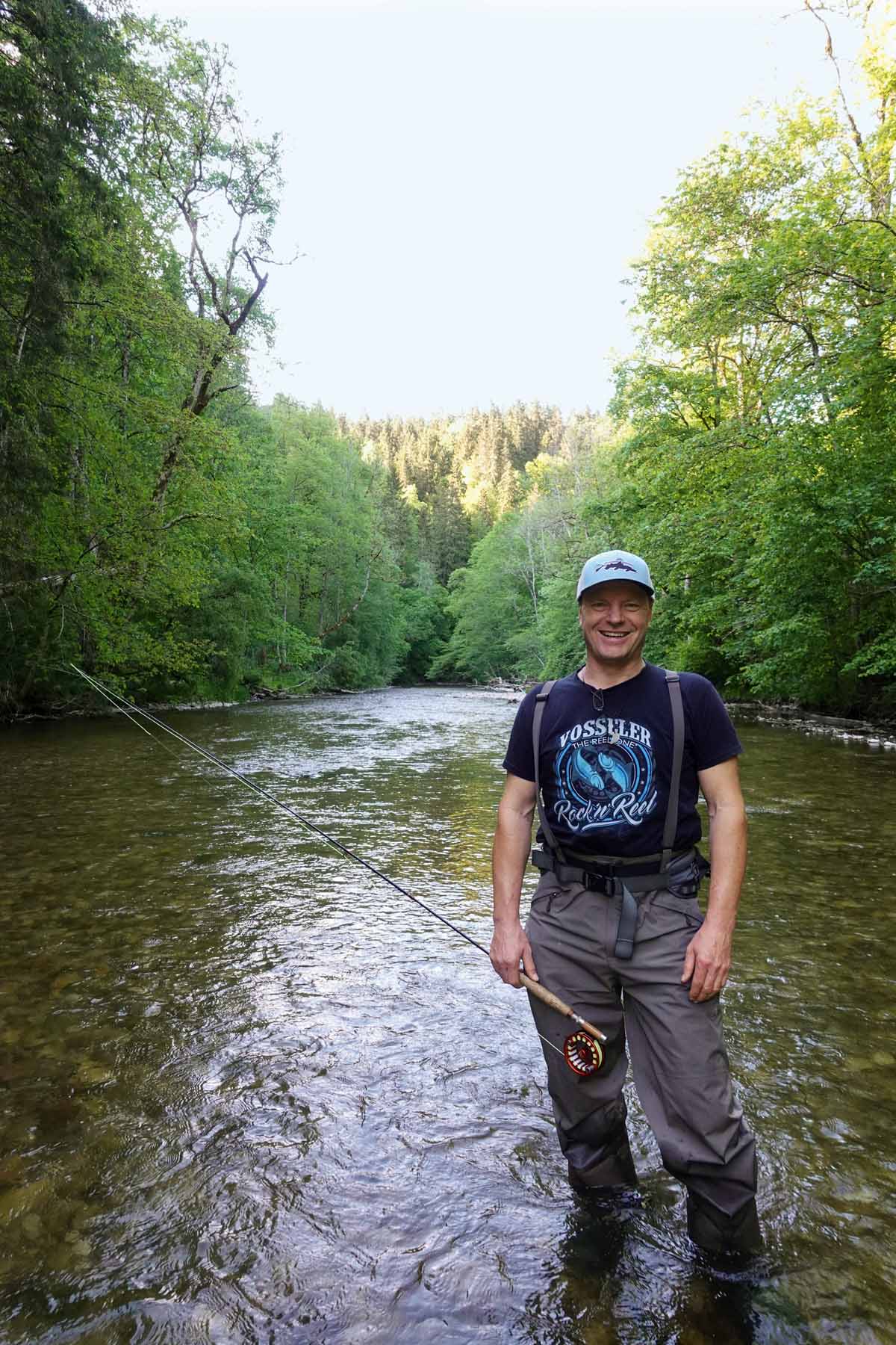 Die wunderbaren Schwarzwaldbäche sind Ralf Vosslers Happy Place. Verständlich!