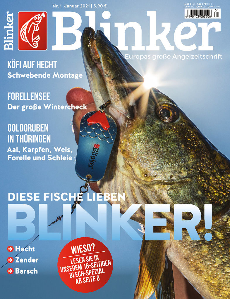Der neue BLINKER 01/2021 – ab sofort im Handel erhältlich! Bild: BLINKER
