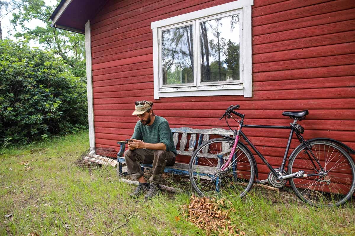 Gibt es Karpfen in Schweden? Vor dem Fangen steht erstmal die Spurensuche an: Volker fuhr einige Kilometer, bis er etwa auf Höhe des Ortes Kristianstad. Dort entdeckte er endlich seinen Traumsee mit Karpfenbestand. Foto: V. Seuß