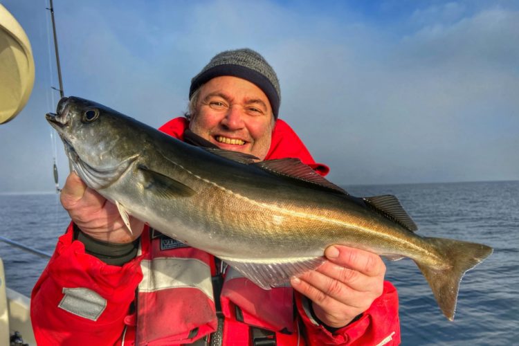 Köhlerangeln auf der Ostsee wie in Norwegen: Das K&K-Team hat’s ausprobiert – mit Erfolg! Foto: Bock