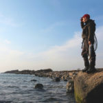 Angeln in Dänemark: Angler an der Küste