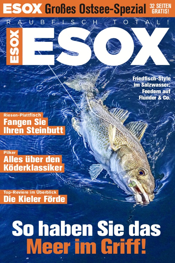 Gratis zum Heft: 32 Seiten ESOX! Diesmal mit vielen Tipps rund um das Angeln an und auf der Ostsee. Bild: BLINKER