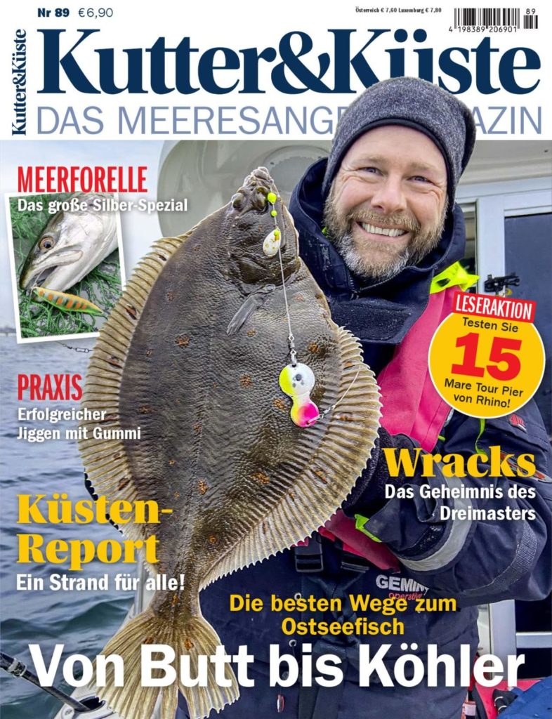 Das Magazin für Meeresangler: Kutter & Küste 89 erscheint am 5.10.