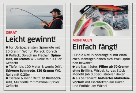 Wenn Sie in Südnorwegen angeln möchten, brauchen Sie keine schwere Ausrüstung oder komplizierte Ausrüstung. Bild: Blinken