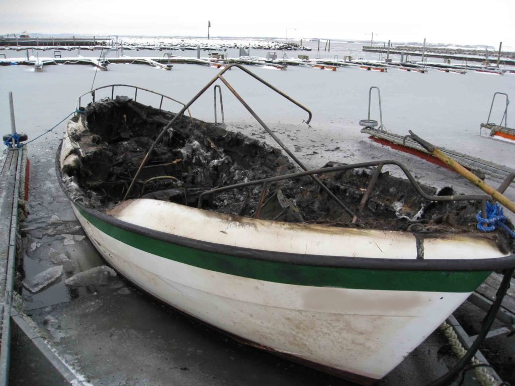 Ein Brand an Bord eine ist der größten Katastrophen, die einem Bootseigentümer passieren können. Foto: Pantaenius