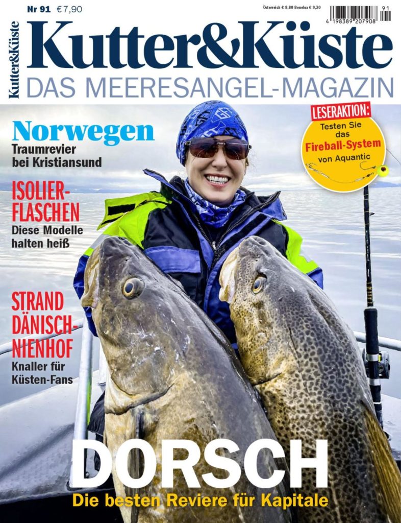 TOP Magazin Nr.91. Kutter & Küste das Meeresangel 2022  NEU+ungelesen 1A abs