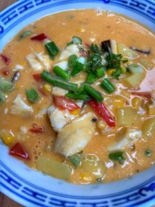 Cremig & lecker: Rainer Korns Fisch-Chowder Spezial. Foto: R. Korn