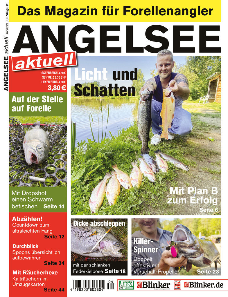 Die neue ANGELSEE aktuell – ab sofort im Handel und online erhältlich! Foto: ANGELSEE aktuell