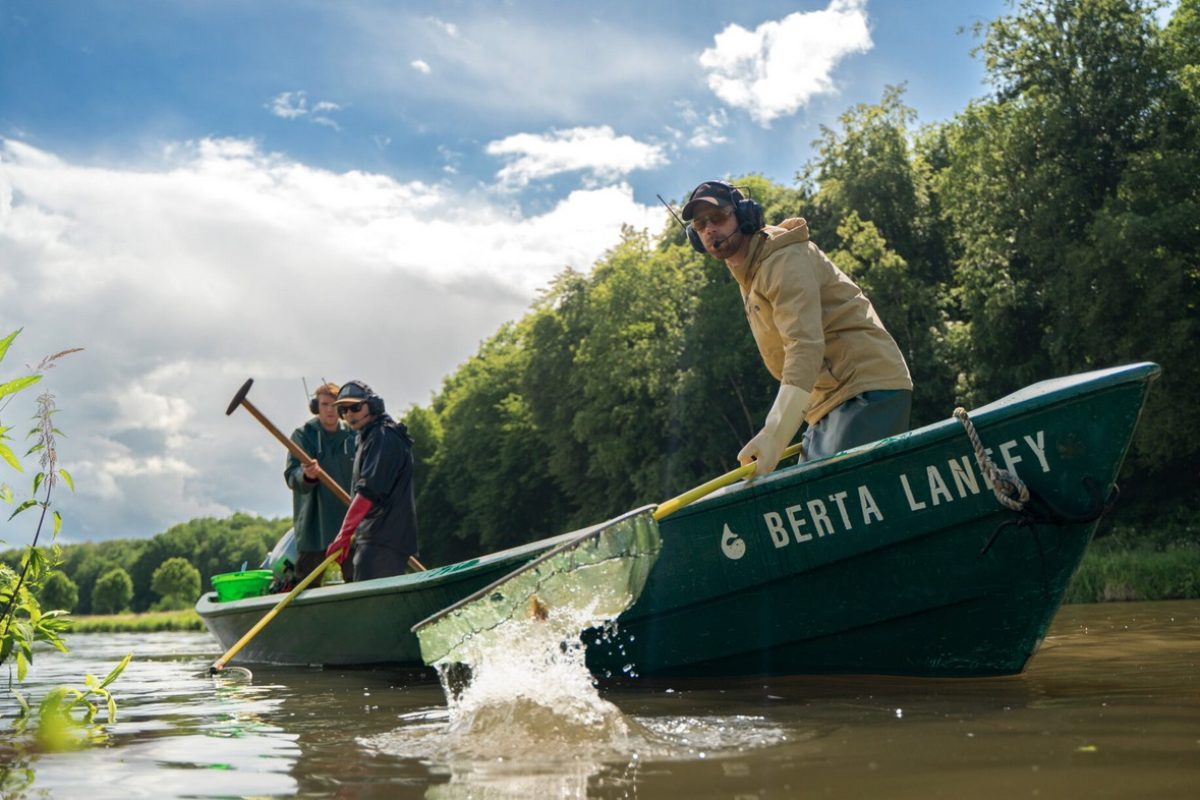 Der Landessportfischerverband Schleswig-Holstein untersuchte den Elbe-Lübeck-Kanal auf seinen Fischbestand. Foto: LSFV SH