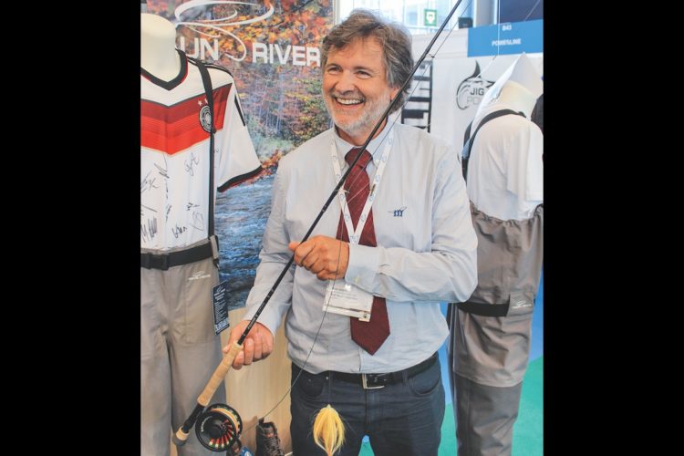 Rudi Heger (hier auf der EFTTEX 2017) plädiert für eine deulich nachhaltigere Angelindustrie. Foto: A. Pawlitzki