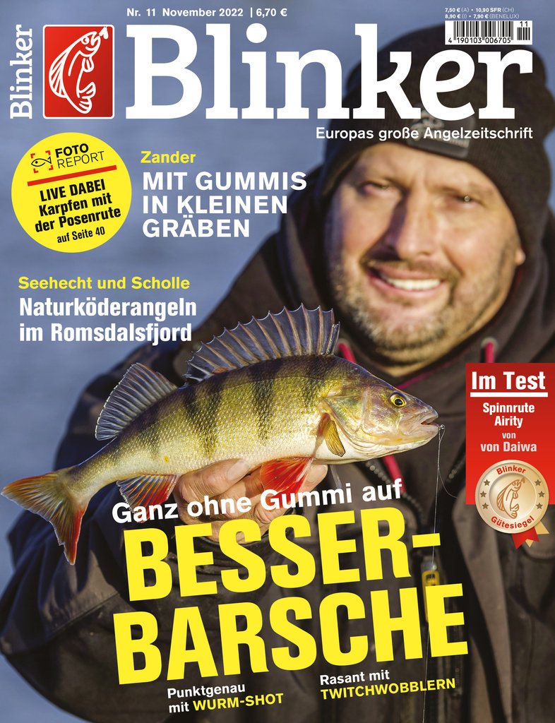 Der neue BLINKER 11/2022 – ab dem 18. Oktober im Handel! Foto: BLINKER