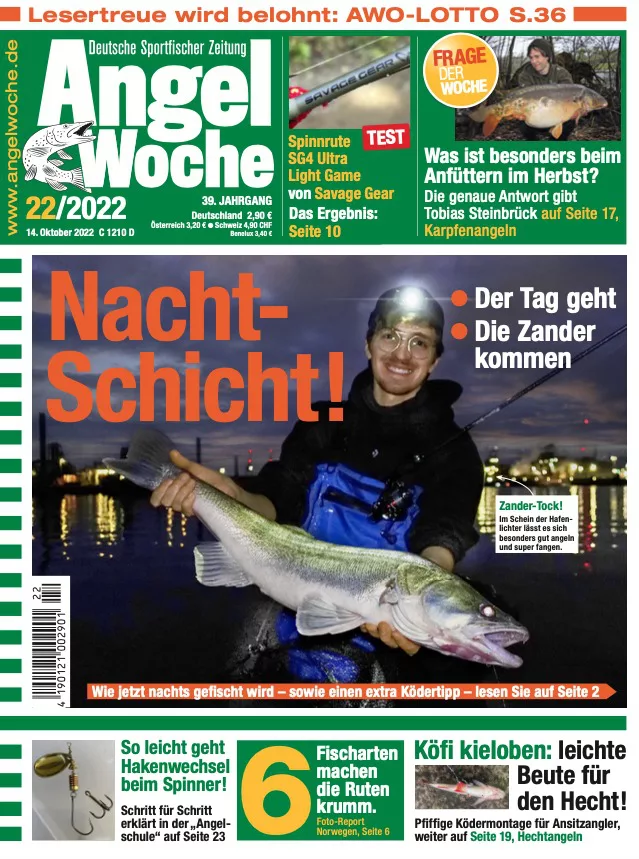 Die neue AngelWoche 22/2022 – am Kiosk und online erhältlich!