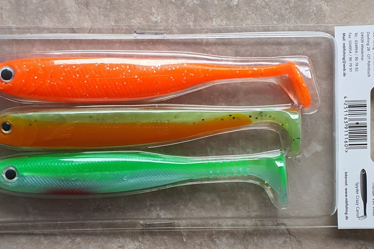 Heute im BLINKER-Adventskalender: ein Lieblingsköder-Starterset von MBFishing! Foto: MBFishing