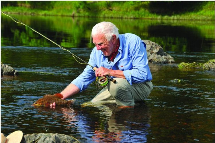 Dave Whitlock war einer der bekanntesten Fliegenfischer der Welt. Er verstarb am 25. November an den Folgen eines Schlaganfalls. Foto: Whitlock Fly Fishing