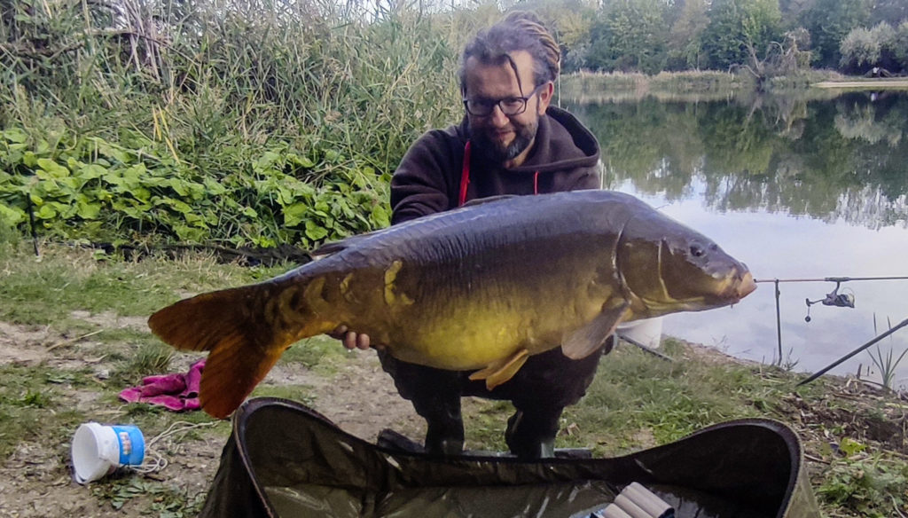 Dreimal die 1 auf der 1: Der Karpfen von Nicky Kalbitz maß 111 cm.