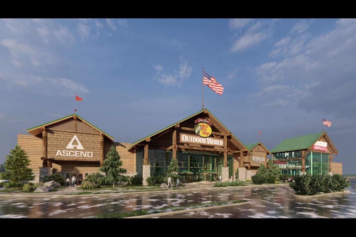 20 Millionen Dollar Bass Pro Shops baut Megastore für Angler BLINKER