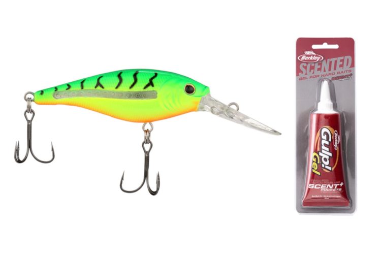 Der neue Flicker Shad von Berkley ist ein Wobbler mit patentierten Taschen für Lockstoff. Foto: Berkley