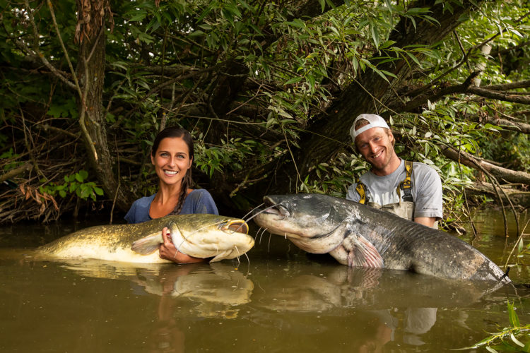 Claudia Darga und Jakub Vágner sind dieses Jahr zu Gast auf der Fishing Masters Show 2023!