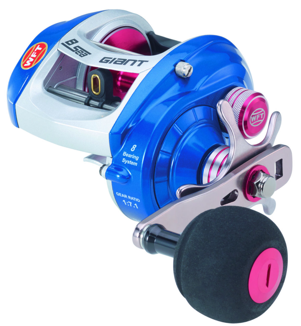 Norwegen-Baitcaster-Multirolle: Die WFT B-Sea Giant