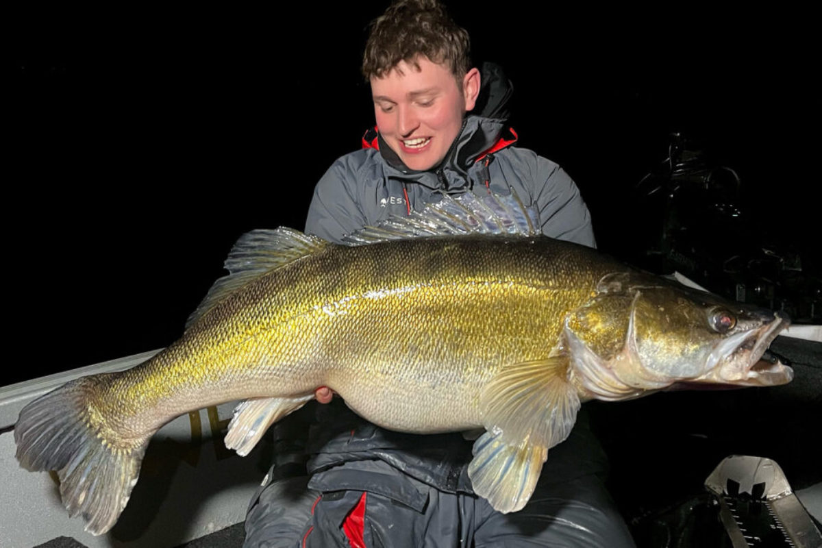 Mit 15,2 Kilo Gewicht spielt dieser Zander aus Finnland in einer ganz eigenen Liga.