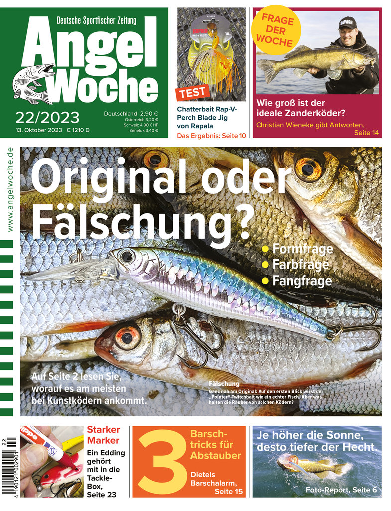 Die neue AngelWoche 22/2023 – am Kiosk und online erhältlich!