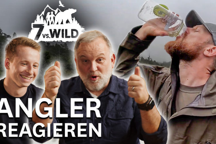 Auf unserem YouTube-Kanal betrachten Michael Werner und Florian Pippardt die neue Staffel von „7 vs. Wild“ aus der Sicht von Anglern.